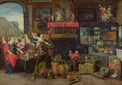Ulisse riconosce Achille tra le figlie di Licomede da Frans II Francken the Younger